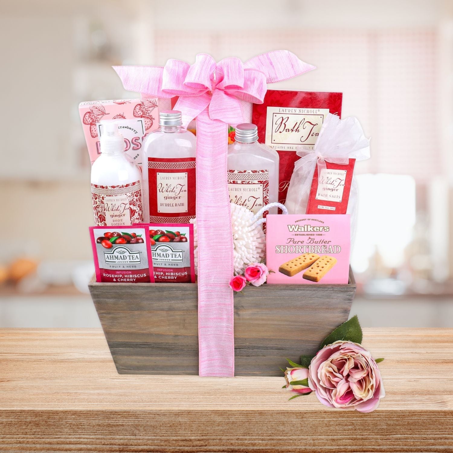 Mother's Day Tea & Tranquility Spa Gift Basket