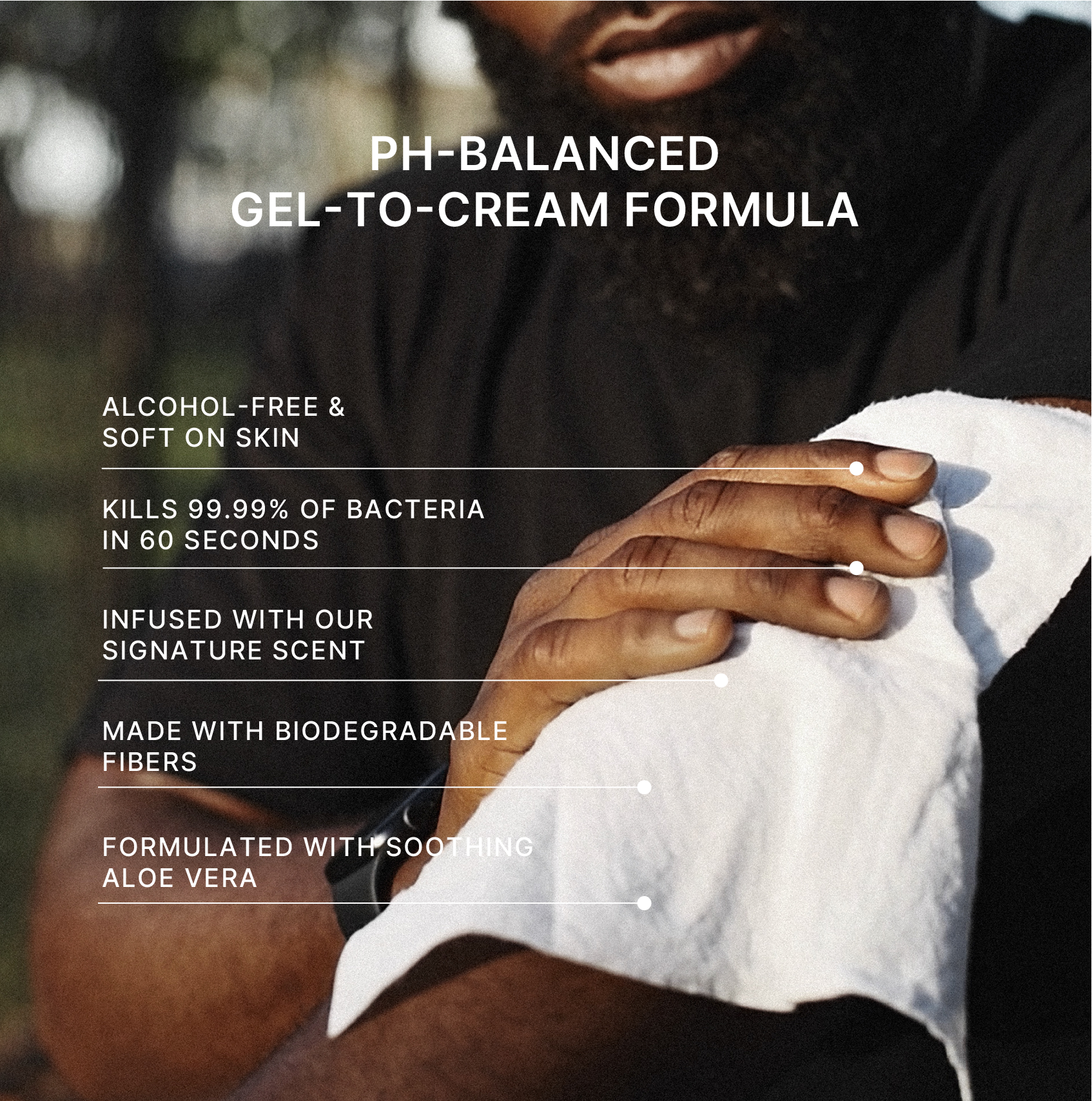 ANTIBACTERIAL BODY WIPES