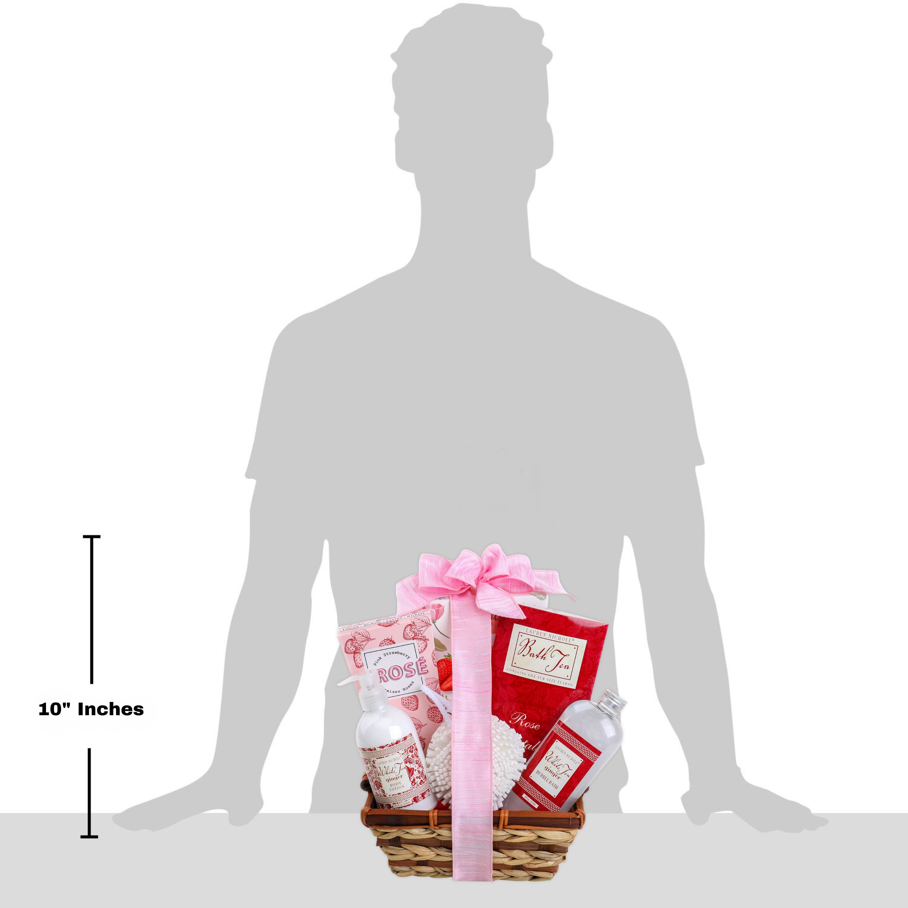 White Tea and Warm Ginger Spa Gift Basket