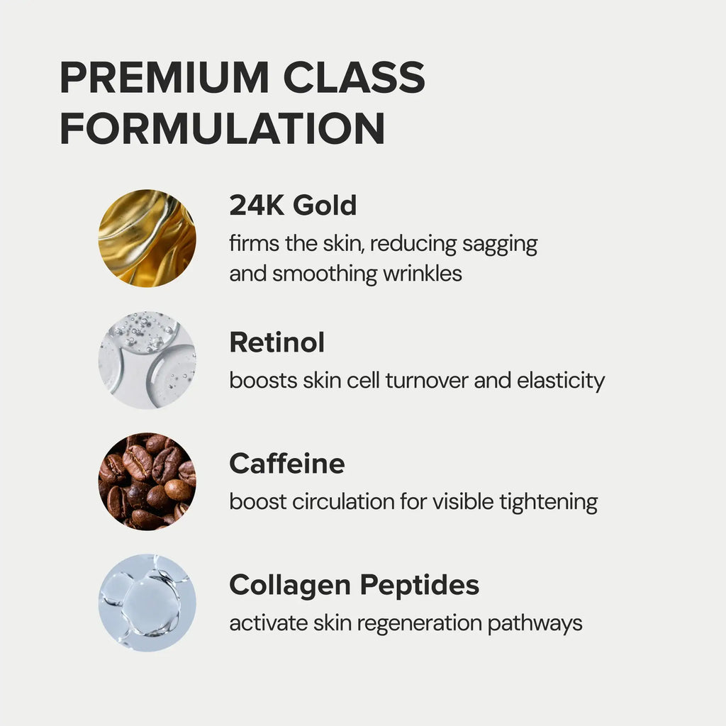 24K Gold V-Line Lifting Mask 20 PCS